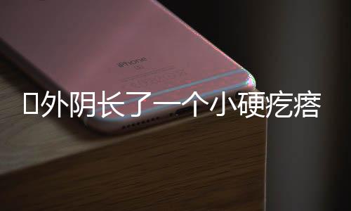 外阴长了一个小硬疙瘩怎么办