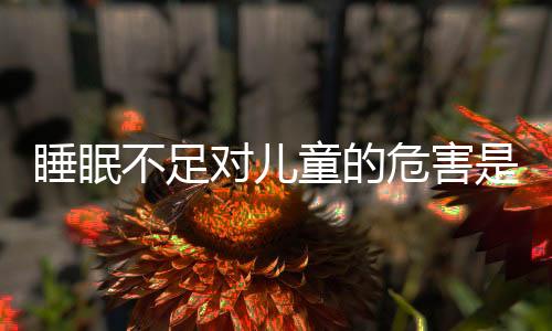 睡眠不足对儿童的危害是什么?