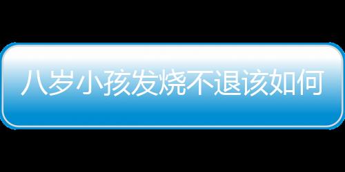 八岁小孩发烧不退该如何处理?