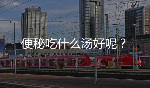 便秘吃什么汤好呢?