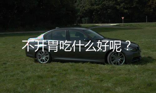 不开胃吃什么好呢?