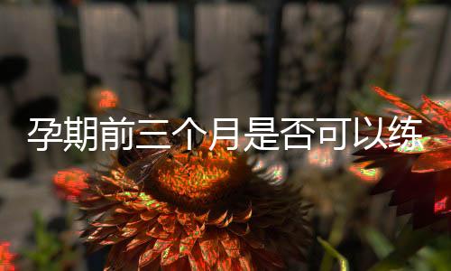 孕期前三个月是否可以练瑜伽呢?