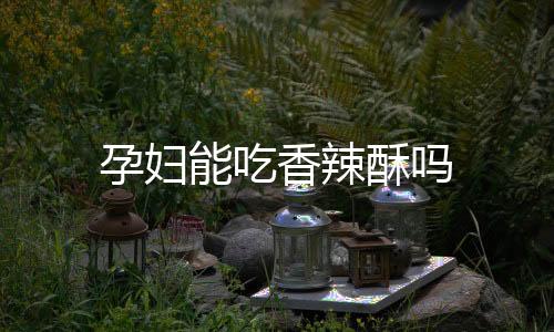 孕妇能吃香辣酥吗